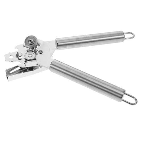 KICHOUSE Abridor De Latas Inoxidable Abrebotellas Utensilio Doméstico Ligero y Compacto