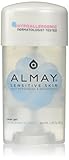 Almay Sensitive skin Clear Gel, Anti-Perspirant & Deodorant, Fragrance Free, 2.25-Ounce Stick (Pack of 6)