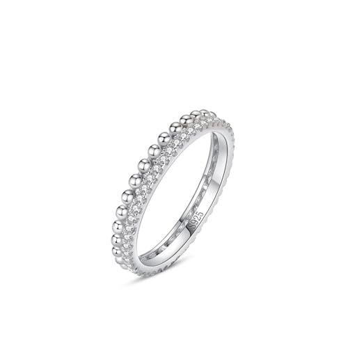 Bague de mariage couronne en argent 925, le symbole de votre promesse