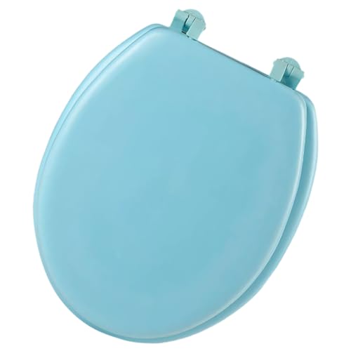 NUOBESTY Copertura Del Bagno Eva Addensato Ammortizzato A Forma Di Fresco Sedile Del Bagno e Coperchio Sedile Del Gabinetto Leggero Sedile Del Water Per Vasino Cuscino Del Sedile Del Water