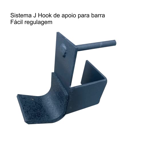 Rack Gaiola Agachamento Supino Suporte P/Crossfit Musculação