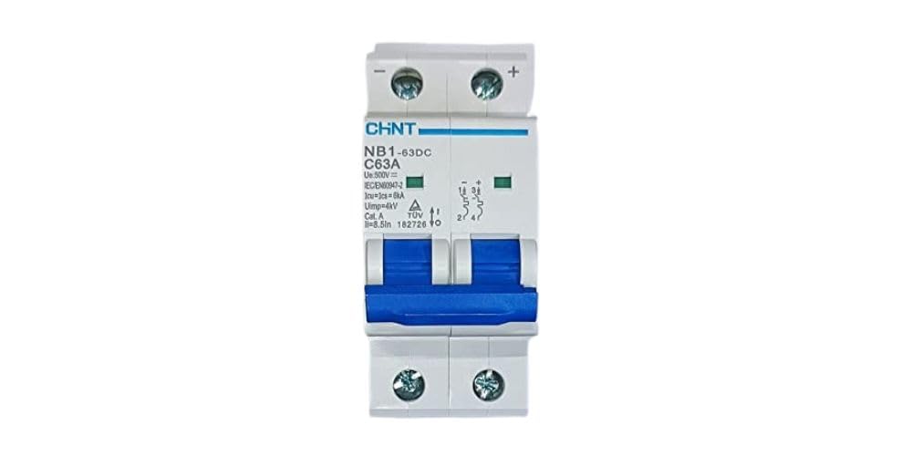 Chint Solar 63A 500V 2P DC MCB (B01N6NWI36) Amazon Price History, Amazon Price Tracker
