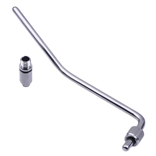 KHLESBY Titanium Alloy 6mm Tremolo Arm Whammy Bar & Arm Socket Jack For Floyd Rose Tremolo Guitar Bridge Crank Handle Guitar Bridge Replacement