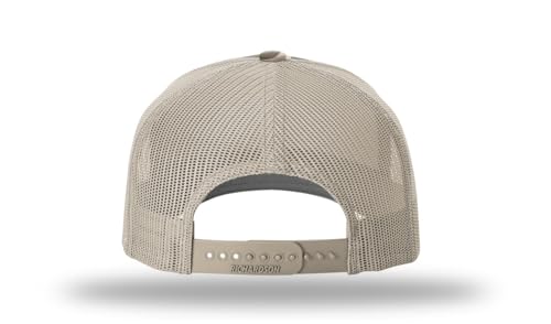 Richardson 112FP & 112PFP 24-Pack Classic Fit Five-Panel Adjustable Snapback Trucker Cap | OSFM | Bulk Packs Available (Harvest Duck Camo/Light Tan) - Image 7