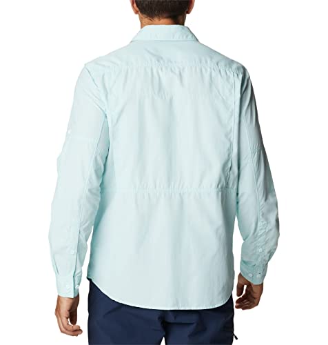 Image of Columbia Men's Silver Ridge 2.0 Long Sleeve Shirt, ICY Morn, 4X