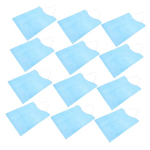 COLLBATH 120 Piezas De Toalla De Saliva Desechable Para Adultos Babero Impermeable Lavable Bandana Especial Para Comer Delantales Para El Almuerzo Delantales Exquisitos Para Ancianos