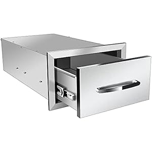 Outdoorkitchendrawerbbqdraweroutdoorkitchenaccessdrawershorizontalstainlesssteeldoubledrawersforoutdoorkitchengrillingstationorbbqisland14wx23dx85h Urban Country Home Decor Outdoor kitchen drawer bbq drawer outdoor kitchen access drawers horizontal stainless steel double drawers for outdoor kitchen grilling station or bbq island14wx23dx85h urban country home decor
