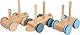 small foot Holzzug „Arctic“ aus FSC 100%-zertifiziertem Holz, Steck- und Stapelspiel, für Kinder ab 1 Jahr, 12449
