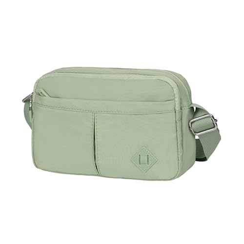 Image of PRANIJ Women's Crossbody Bag - Lightweight Waterproof Shoulder Bag with Multiple Pockets, Adjustable Strap, Stylish Travel Purse for Everyday Use