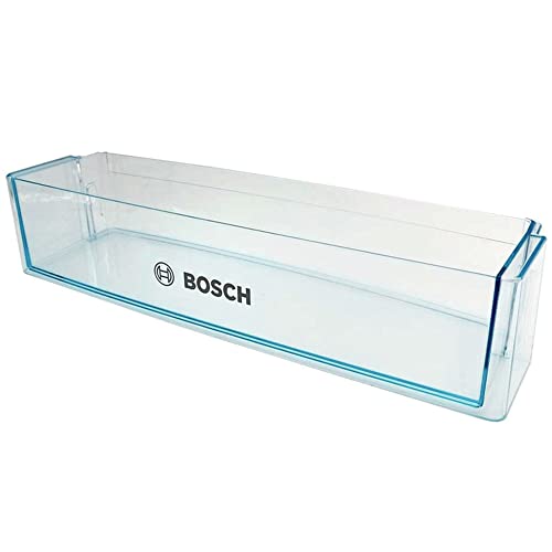 Anakel Home Repuesto Botellero Frigorífico 00664286 Compatible con Frigorífico Bosch | Bandeja Frigorifico Bosch Transparente, Plástico Resistente, 475 x 125 x 100 mm