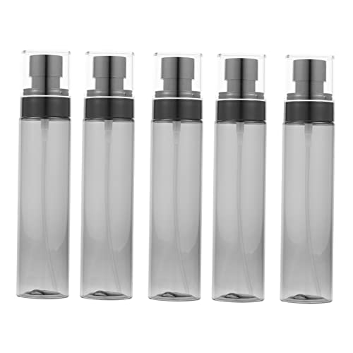 WOFASHPURET 5Piezas Spray Recargables Perfume Portátiles Para Cosméticos y Envases De Viaje Semi Transparentes