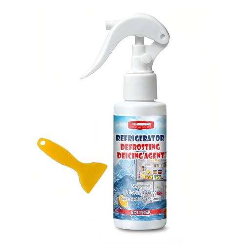 Fridge Defrosting Spray 120 ml - Easy Defrosting Defrosting and Defrosting Agent Saves Electricity and Odour (1 120 ml)
