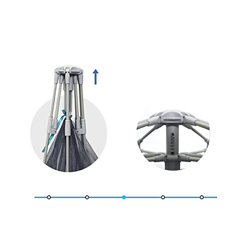 Carpa de Camping Automática para 1 Persona Negra miniatura 6
