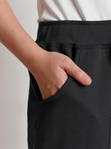 Weintee Women's Petite Capri Pants with Elastic Waist3