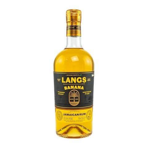 Langs Banana Flavoured Rum 70cl - Tropical Delight Cover