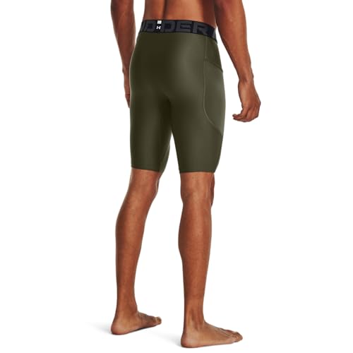 Image of Under Armour Men's Polyester Blend HeatGear Armour Long Shorts