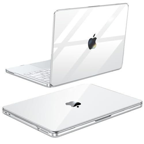 Image of BlueSwan Case for MacBook Neo Cover 13 inch 2026 A3404 Clear Hard Shell | Compatible for Apple Mac Neo 13 inch A18 Pro Chip, Snap-on, Glossy Finish, Scratch Resistant Protection, Laptop Skin Accessories