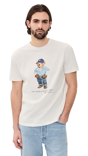 POLO RALPH LAUREN Mens Denim Bear Tee Nevis/Denim Bear M