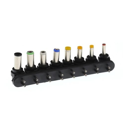 Cargador universal para portátil con 8 adaptadores de corriente CA/CC intercambiables 2