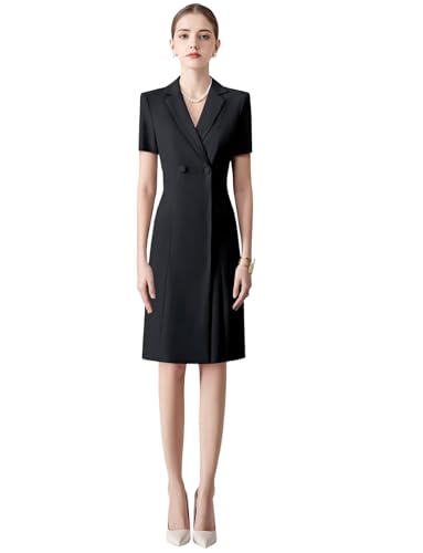 Costume femme à manches courtes et jupe longue pour le bureau