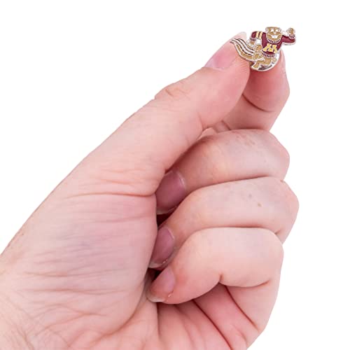Image of Desert Cactus University of Minnesota Lapel Pin MINN Golden Gophers Made of Metal for Formal Wear, Bag and Hat Jewelry, and Tie Tack