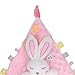 GLOGLOW Baby Blanket, Soft Polyurethane Material, Teether Security Blanket, 37 X 36 Cm for Infants and Toddlers