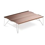 DINGZZ Outdoor Mini Table Portable Camping Fishing Table Ultralight Folding Picnic Dining-Table (Col