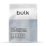 Bulk Pre Workout Caffeine Free, Sour Apple, 300 g