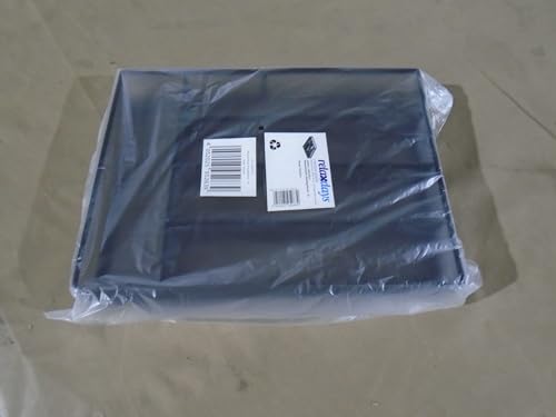 Relaxdays Metal Mesh Cutlery Tray, Open Drawer Organizer Insert, M, HWD: 5 x 23.5 x 31.7 cm, Black - Image 9