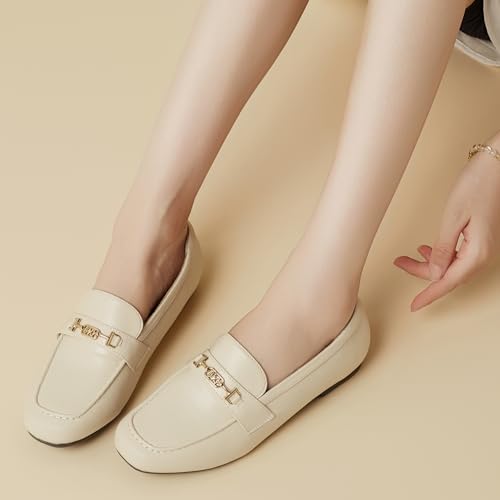 Image of Women's Loafer Shoes Leisure Slip On Work Shoes Comfort Walking Flats