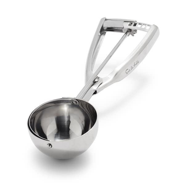 Sur La Table Large Stainless Steel Scoop, Silver