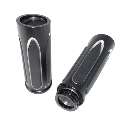 Poignées guidon moto 25 mm électronique élimine vibrations Softail