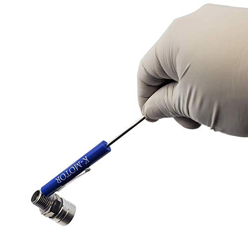 K-Motor Performance Blue Pocket Magnetic Screwdriver Set of 2 Pieces Phillips And Slotted With Magnet Top
