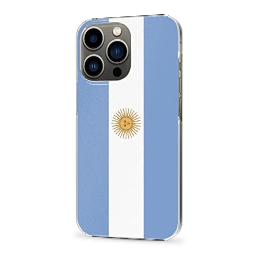 Funda para iPhone 13 Pro diseño Bandera de Argentina carcasa rígida diaria