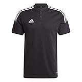 Ajuste regular adidas CON22 Polo Shirt, Men\'s, Black/White, M