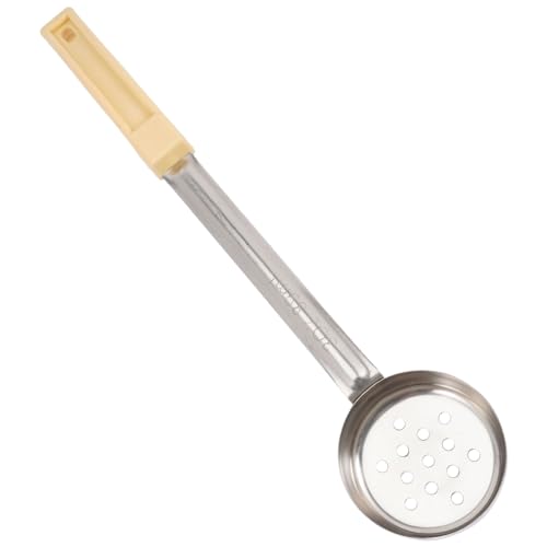 CIYODO Cucchiaio Dosatore in Acciaio per Salsa Pizza con Piatto per Controllo Porzioni Cucchiaio Porzionatore per Salse e Condimenti Design e Facile da Usare