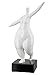 Produktbild Casablanca Moderne Deko Skulptur XL Figur Frau Lady - Design Statue weiß glänzend - Höhe 37 cm