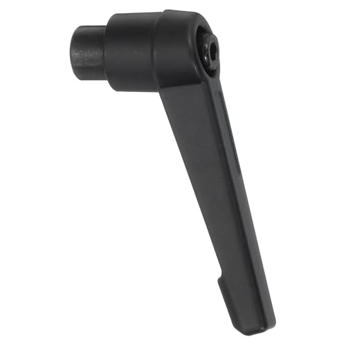Image of uxcell 1Pcs M6 Adjustable Knobs Handle Female Thread Push Button Ratchet Quick Release Locking Rotating Bolt for Lathe Machinery, Black