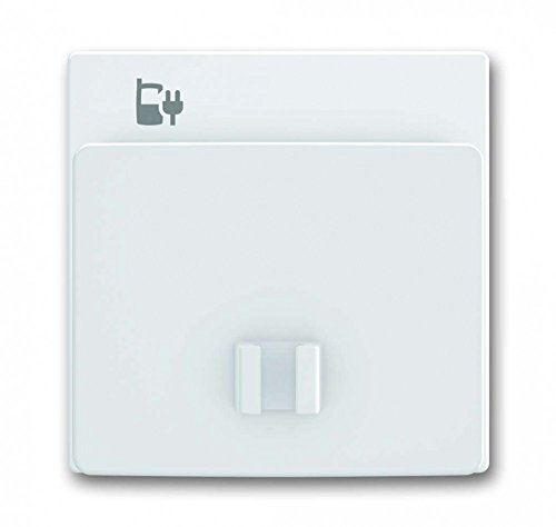 Busch-Jaeger 6478-84 Future Linear enjoliveur de finition blanc studio pour interrupteur