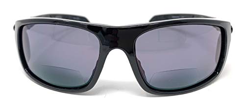 The Tempe Unisex Bifocal Sun Reader Sport & Wrap-Around Safety Re...