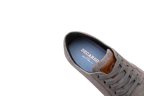 Image of DECARSDZ Men's Fashion Dress Sneakers Comfortable Casual Skate Shoe Walking Oxford Shoes
