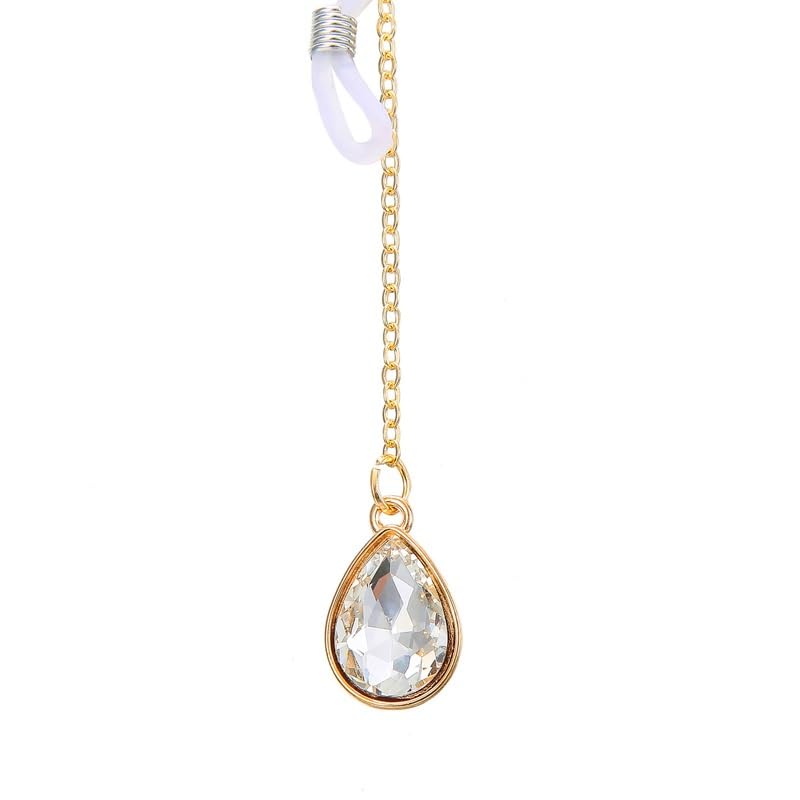 Chaîne lunettes pendentif goutte empêche la chute des montures - 5