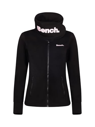 Bench. Sweatjacke HAYLO, Farbe:BLACK PINK, Größe:44