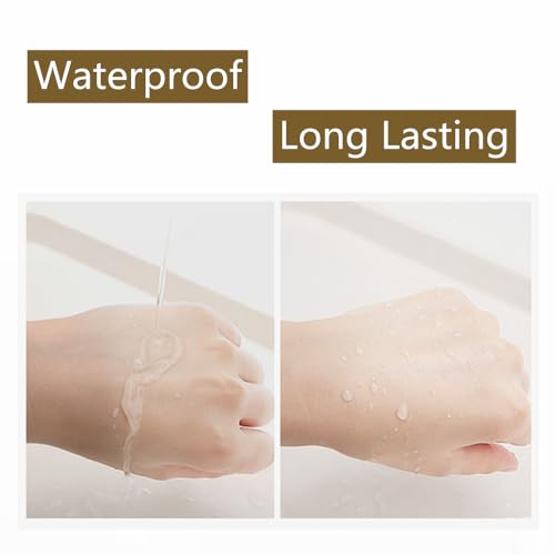 Vitiligo Cover Up Makeup, XISHENGYAN Waterproof Cosmetic Concealer for Skin Vitiligo, Long Lasting White Spots Natural Camouflage Liquid Pen, How to Cover Vitiligo Patches, Use on Face, Hands and Body