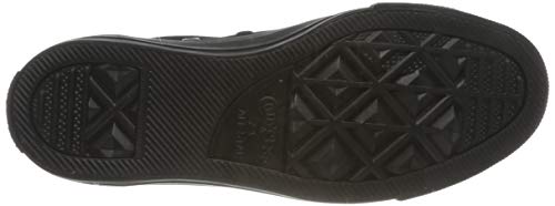 Converse Men's Low-Top, Black/White, 11 Women/9 Men