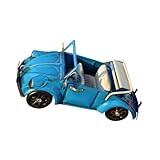 Modèle de voiture en fer - fer fabriqué avec une technologie de placage qui montre un sens de l'âge et de l'histoire, modèle de voiture rétro