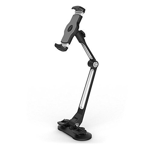 SINLAND universelle Halterung/Ständer für Tablets & Handys kompatibel mit Fast Allen Geräten Befestigung an glatten… – Bild 8