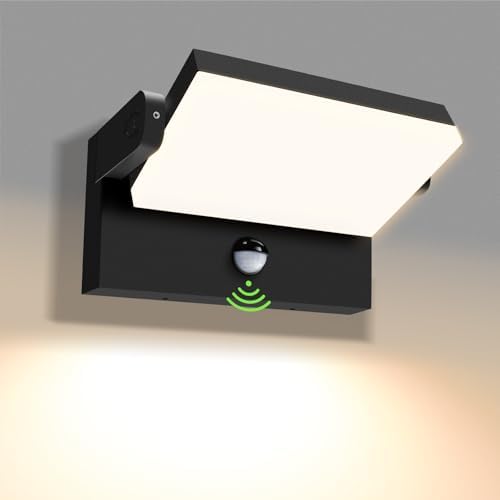 ALUSSO® 20W/40W/55W LED Outdoor Motion Sensor Wall Light,...