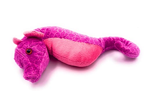 Onwomania Plüschtier Kuscheltier Stoff Tier Seepferdchen pink Hippocampus 23 cm