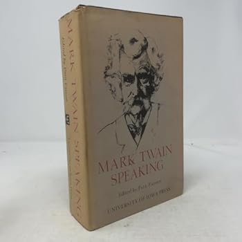 Hardcover Mark Twain Speaking Book